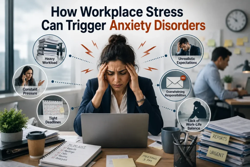 How Workplace Stress Can Trigger Anxiety Disorders